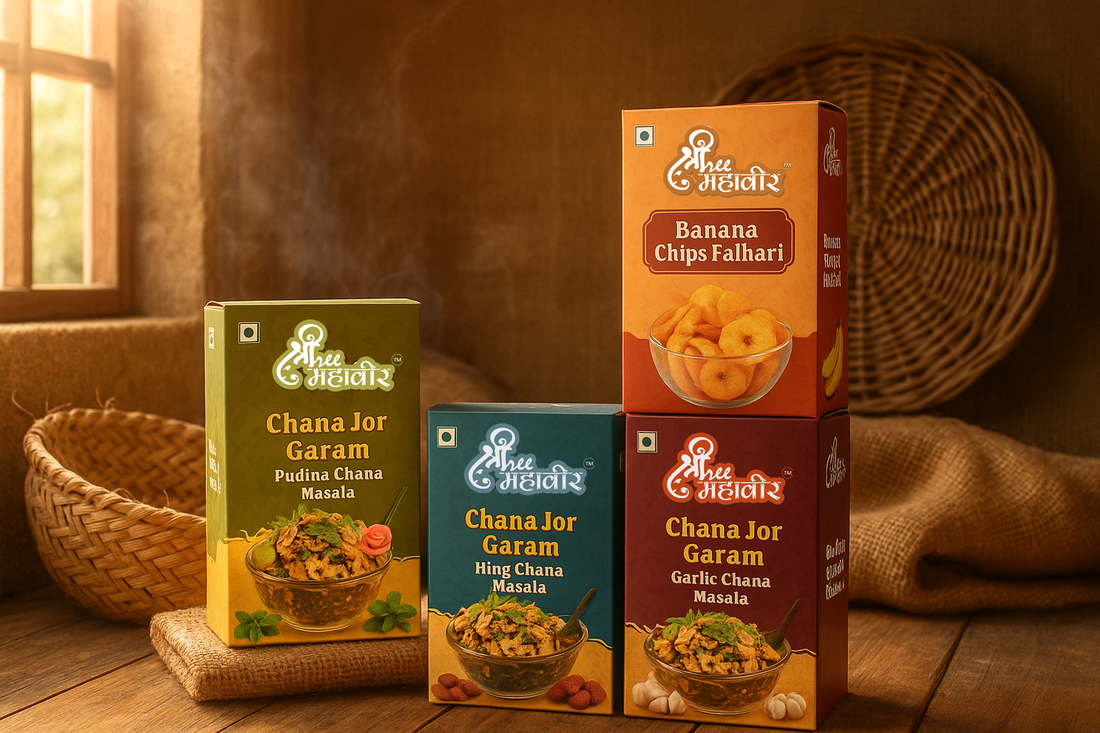 From Street Flavors to Your Home – The Shree Mahavir Snack Journey