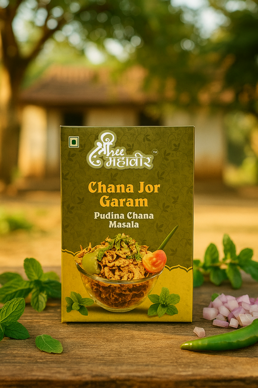 Channa Jor Garam – Pudina Chana Masala | Shree Mahavir